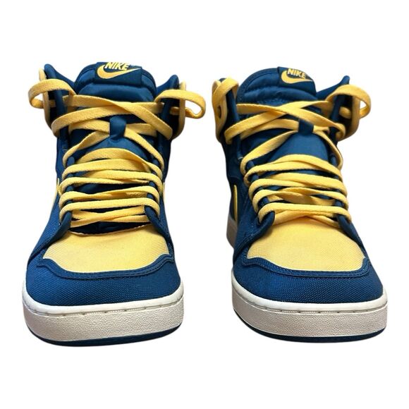 Nike Air Jordan AJKO 1 Laney High True Blue Topaz Gold DO5047-407 Size 9.5 - Picture 5 of 14